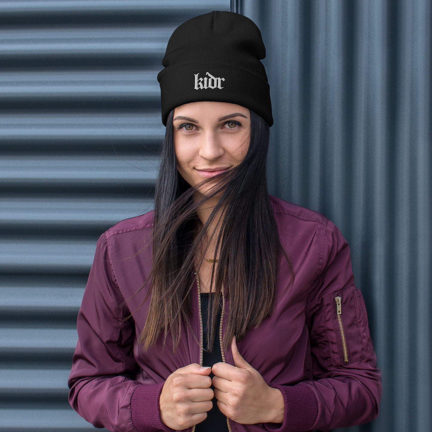 KIDR Embroidered Beanie